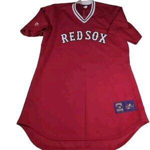 Majestic 6240 Boston Red Sox Papelbon Jersey Size Large Cooperstown Collection
